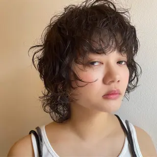 ミディアム 窪田 幸太のヘアスタイル
