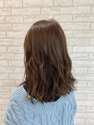 ミディアム NYNY四條畷店 森 亮人のヘアスタイル