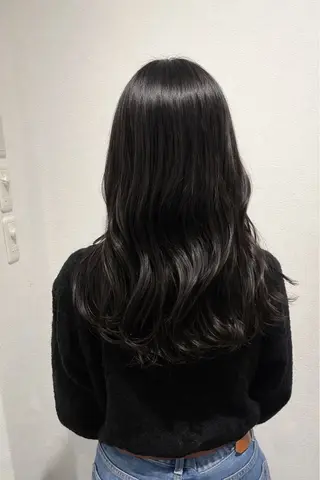 ロング ミディアム／ ヒグレアキコのヘアスタイル