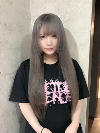 ロング カラー パーソナルカラー 診断🍀マリンのヘアスタイル