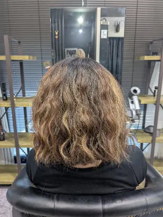 カラー 多田 遥香のヘアスタイル