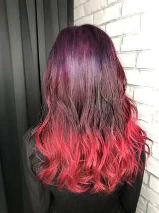 ロング カラー welring hair salonのヘアスタイル