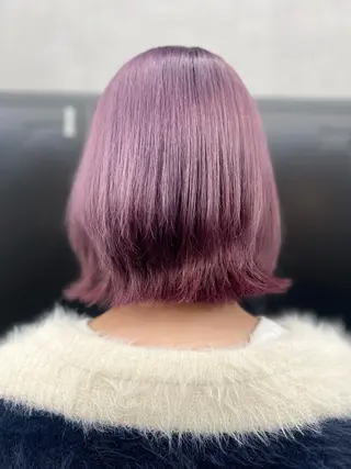 ミディアム カラー 透明感カラー特化🫧 🦋栗原🦋のヘアスタイル