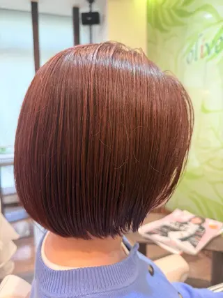 ショート カラー オリーブ南森町店 タニモトのヘアスタイル