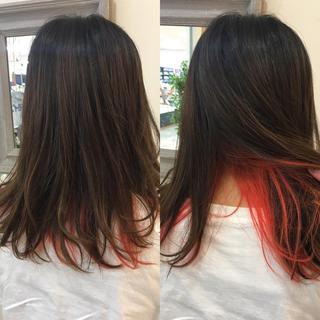 ロング 植田 敬太のヘアスタイル