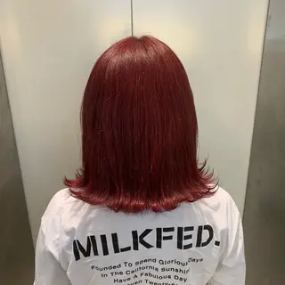カラー 天野 利咲のヘアスタイル