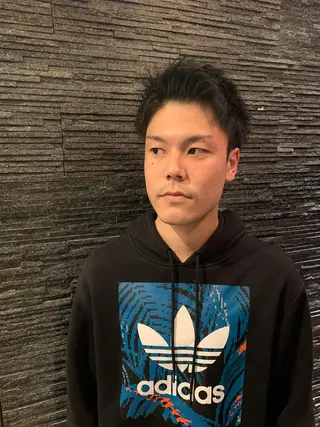 ショート メンズ 田中 千恩のヘアスタイル