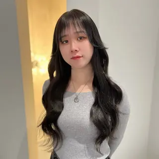 ロング カラーモデル募集中 ‎🤍AMANE🤍のヘアスタイル