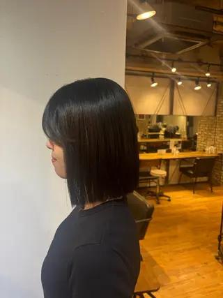 ミディアム 村下 美尋のヘアスタイル