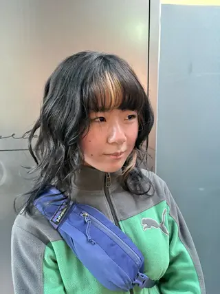 ミディアム カラー 【CHERIE】天神 大名サロン💫りんのヘアスタイル