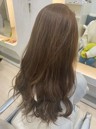 ロング カラー 京都河原町/艶髪/ 西田晴香のヘアスタイル