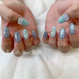 セミロング ネイルJaol 池袋のネイルデザイン