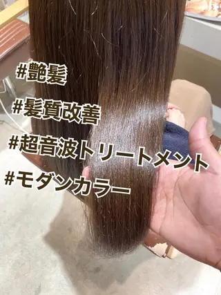 セミロング カラー ヘアアレンジ ネイル マツエク・マツパ 夜23時まで予約🉑 reverieあきらのヘアスタイル