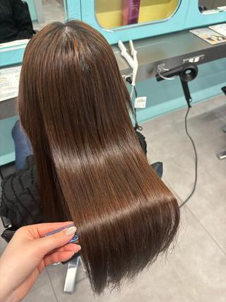 ロング Mio/韓国風/ ショートカットのヘアスタイル
