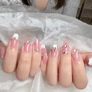セミロング Mika nail salon 鶯谷のネイルデザイン