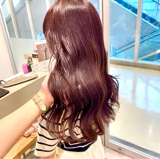 カラー 🍎エクステ/暖色 カラー🍎あyaかのヘアスタイル