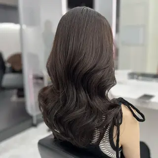 カラー 韓国レイヤー×透明感 カラー🫧札幌のヘアスタイル