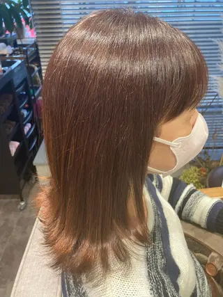 セミロング 浅野 順一のヘアスタイル