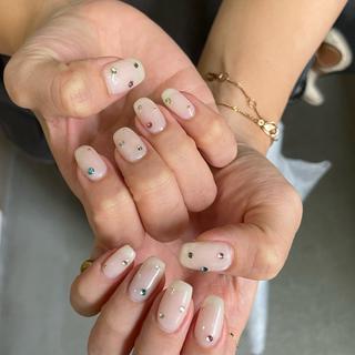 ネイル By moonネイル 🌷ワンホン/韓国風のネイルデザイン