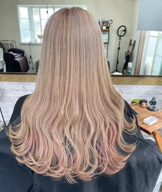 ロング カラー 渡辺 健太のヘアスタイル
