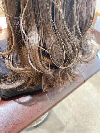 ロング カラー ヘアアレンジ レイヤー×ヘッドスパ *保田遥*のヘアスタイル