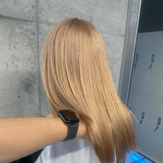 カラー 透明感カラꕀ꙳ 𝐤𝐢𝐤𝐤𝐚のヘアスタイル