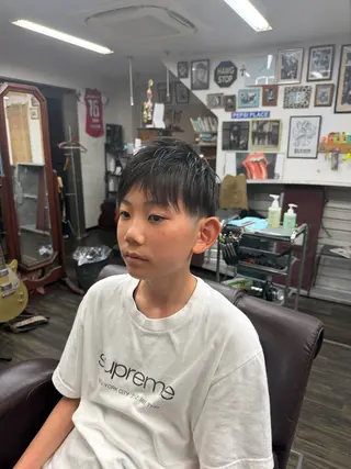 ショート メンズ キッズ 高東 俊介のヘアスタイル