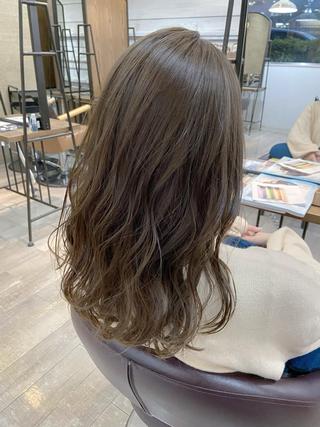 ロング 植田 敬太のヘアスタイル