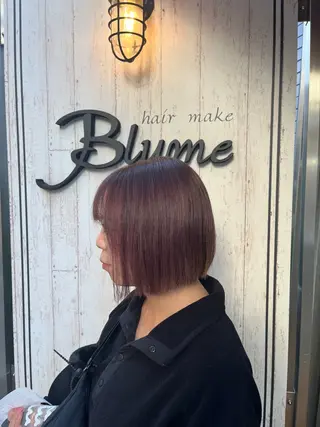ショート カラー 韓国風カット osugiのヘアスタイル