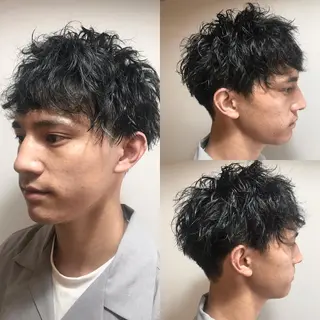 ショート タカツド ユウキのヘアスタイル
