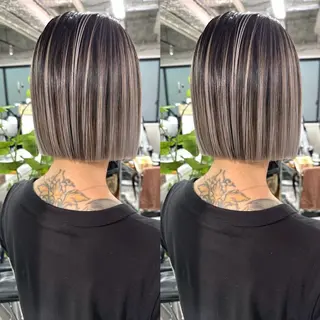 ショート カラー 糸川 伸樹のヘアスタイル