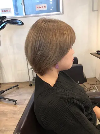 ショート カラー 美髪・艶髪特化美容師 RYOJIのヘアスタイル