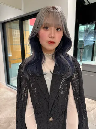 ロング カラー 透明感✖️暖色 shuheiのヘアスタイル