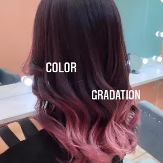 ミディアム カラー エクステ🩵ブリーチ 韓国ヘア🩵KAEのヘアスタイル