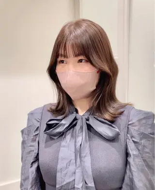 ミディアム Yuka ∥ 深層筋 ×睡眠改善ヘッドスパのヘアスタイル