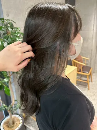 ロング 🩰✨ワンカラー nanako✨🩰のヘアスタイル