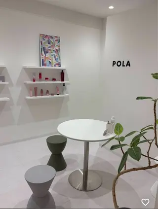毛穴レス/美白/ ツヤ肌/POLAのエステ・リラクイメージ