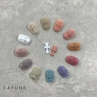 ネイル 🎼CAFUNÉ_ TOKYO.•*¨のネイルデザイン