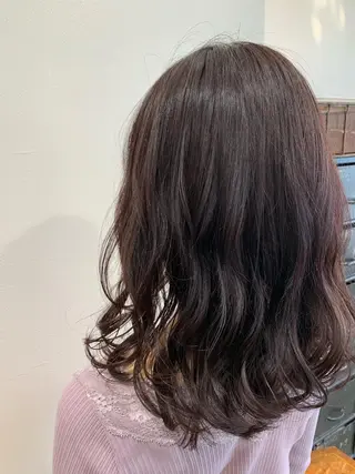 セミロング カラー ヘアアレンジ 山崎 澪 レイヤーカット/大宮のヘアスタイル