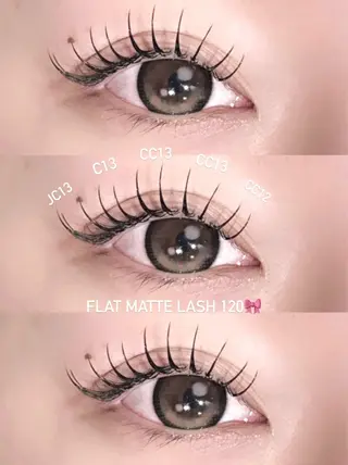 マツエク・マツパ Eyelist | Noa🎀🩶のマツエク・マツパデザイン