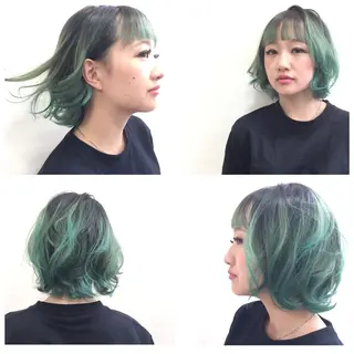 ミディアム カラー Dr. MATSUMOTOのヘアスタイル