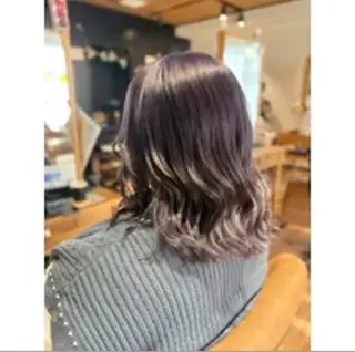 セミロング 西村 雪菜のヘアスタイル