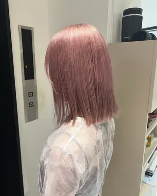 カラー ayaka🫧 梅田ダブルカラーのヘアスタイル