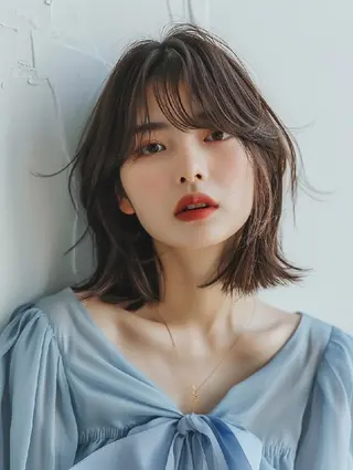 カラー 束感まつぱ🫧 なつき🫧のヘアスタイル