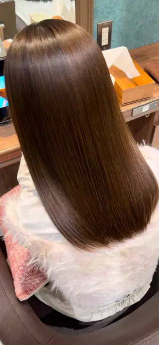 セミロング 🦋盛れるレイヤー/ ベージュ/Ryugaのヘアスタイル