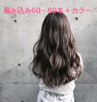 ロング カラー 佐野 智史のヘアスタイル