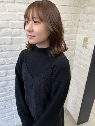 カラー 池本 勇大のヘアスタイル
