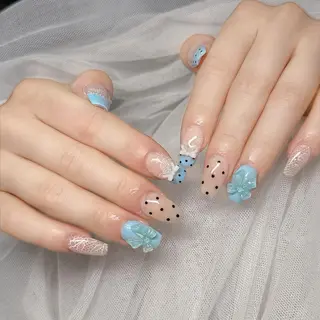 ロング カラー hiro koのネイルデザイン