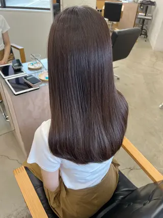 ロング vince. moekoのヘアスタイル