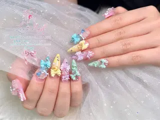 セミロング Linanail Nambaのネイルデザイン